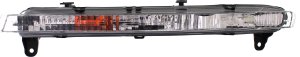 Park Light for Audi Q7 2007-2009, Left (Driver) Lens and Housing, with Signal Light, without LED Light, Replacement
