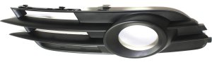 Front Fog Light Molding for 2012-2015 Audi A6, Left (Driver), Paint to Match, w/o S-Line Package and Adaptive Cruise Control, Replacement