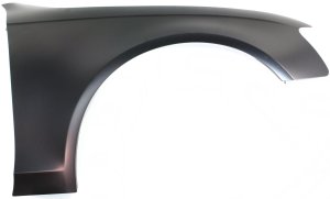 Front Fender for Audi A4 2009-2012, Right (Passenger), Primed (Ready to Paint), Sedan/Wagon, Steel, Replacement
