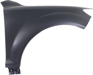 Front Fender, Right (Passenger) Side for Audi Q7 (2007-2015), Primed (Ready to Paint), Steel, Replacement