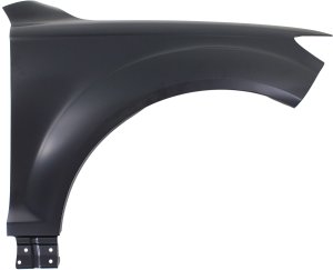 Front Fender for Audi Q7 2007-2015, Right (Passenger), Primed (Ready to Paint), Aluminum, Replacement