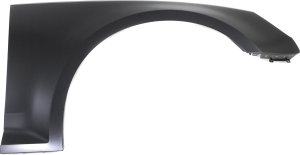 Front Fender for Audi A4/S4 2020-2021, Right (Passenger) Side, Primed (Ready to Paint), Steel, without Side Marker Light Holes, Replacement