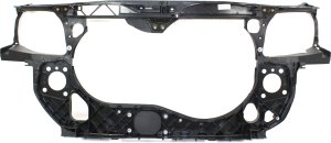Radiator Support for Audi A4 Quattro, 2005-2009, Made of Plastic with Steel, Fits 3.2L Engine, Replacement
