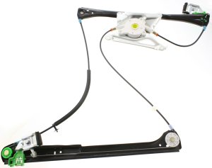 Front Window Regulator for Audi A4 1996-2002, Power, without Motor, Left (Driver), Replacement
