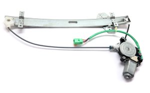 Front Window Regulator for Acura MDX 2003-2006, Right (Passenger), Power, with Motor, 6 Pins, Replacement