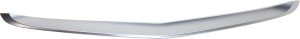 Rear Bumper Molding for TL 2012-2014, Upper Center Garnish, Satin Nickel Replacement