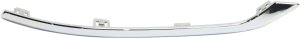 Rear Bumper Molding for TLX 2015-2020, Left (Driver), Chrome Strip, for 2.4L Engine, USA Built Vehicle, 2018-2020 Fit, Replacement
