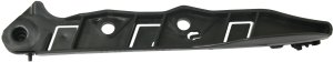 Front Bumper Bracket Side Support, Plastic for BMW 5-Series 2008-2010, Left (Driver) Side, Replacement