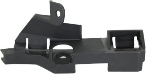 Front Bumper Bracket Right (Passenger) Side for BMW 3-Series 2002-2005 Models, Bumper Cover Guide, Plastic, without Sport Package, Sedan/Wagon, Replacement
