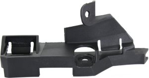 Front Bumper Bracket Left (Driver), Plastic Bumper Cover Guide for BMW 3-Series 2002-2005, without Sport Package, Sedan/Wagon, Replacement Models: 320i, 325i, 330i.
