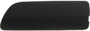 Front Bumper Tow Hook Cover for BMW X5 2004-2006, Right (Passenger) Side, Black, Replacement