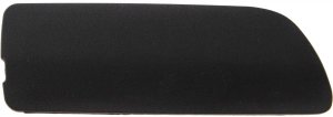 Black Front Bumper Tow Hook Cover for BMW X5 2004-2006, Left (Driver) Side, Replacement
