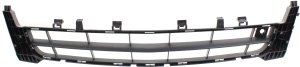 Front Bumper Grille for Buick Regal 2011-2013, Lower Insert, Textured Black, Base/CXL Models, Replacement
