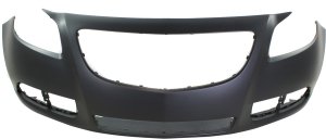 Front Bumper Cover for Buick Regal 2011-2013, Primed (Ready to Paint), Suitable for Base, CXL, Premium Models, Replacement