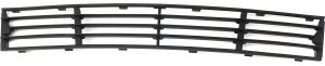 Front Bumper Grille for BMW 7-Series (2013-2015), Center Placement, Textured Surface, Without M Package and Adaptive Cruise Control, Replacement