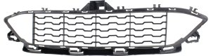 Front Bumper Grille for BMW 3-Series GT (2014-2019), Center Placement with M Sport Package, without Active Cruise Control, Replacement