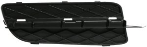 Front Bumper Grille for BMW X5 2007-2010, Right (Passenger) Side, Lower Grid, Textured Black, without M Package, Replacement