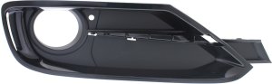 Front Fog Light Molding for BMW 320I/328D (2012-2015), Right (Passenger), Paint to Match, Sport Line without M Sport Package, Sedan, Replacement