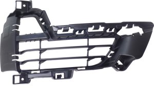 Front Bumper Grille for BMW X5 2014-2018, Outer, Right (Passenger), Textured Black Finish, Open Grid Design, Without M Sport Line, Replacement