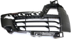Front Bumper Grille for BMW X5 2014-2018, Left (Driver) Side, Outer, Textured Black, Open Grid, without M Sport Line, Replacement
