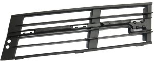 Front Bumper Grille for BMW 7-Series 2013-2015 Left (Driver), Textured Black, Without M Package, Replacement Models: 740i, 740Li, 750i, 750Li, 760Li.