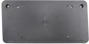Front License Plate Bracket for BMW 5-Series Sedan (2011-2013), Without M Package, Replacement Models: 528i, 535i, 550i, M5.
