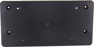 Front License Plate Bracket for BMW 5-Series 2011-2016, Textured Black, with M Package, Sedan, Replacement