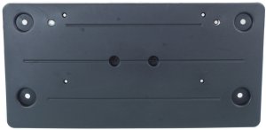 Front License Plate Bracket for BMW 3-Series 2012-2015, Sedan/Hybrid, Excluding M Sport Package, Replacement - Fits Model 316i, 318i, 320i, 328i, 335i