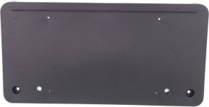 Front License Plate Bracket for BMW 5-Series 2014-2016 Sedan, Textured, without M Package, Replacement