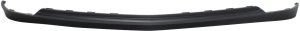Front Lower Valance Cover Extension for Buick Enclave 2013-2017, Textured Finish, Replacement