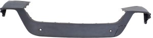 Front Lower Valance Cover Trim for BMW X3 2015-2017, Textured, without M Package, with Park Distance Control Sensor Holes, Replacement