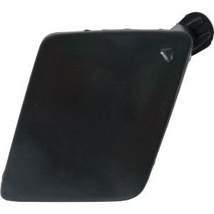 Front Bumper Tow Hook Cover for BMW 5-Series Sedan (2011-2016), Primed (Ready to Paint), with M Package, Replacement