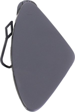 Front Bumper Tow Hook Cover for BMW 3-Series (2012-2015), Primed (Ready to Paint), Designed for Sedan/Wagon Models without M Sport Line, Replacement