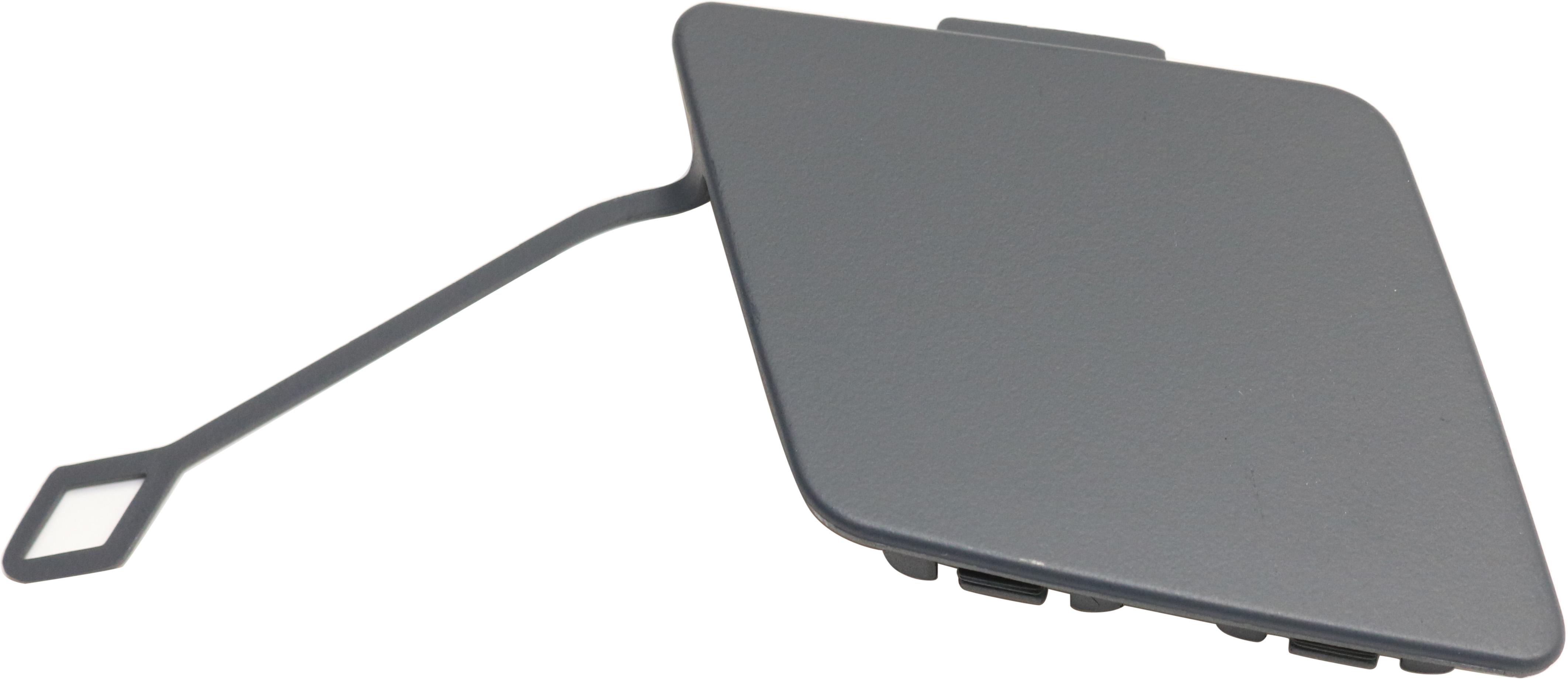 Front Bumper Tow Hook Cover for BMW 5-Series, 2014-2016 - Primed (Ready to Paint), Sedan Without M Package, Replacement