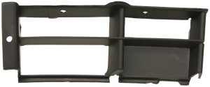 Front Bumper Outer Grille, Right (Passenger), Primed (Ready to Paint) for BMW 5-Series 1997-2003, Replacement. Fits 520i, 523i, 525i, 528i, 530i, 535i, 540i, 545i, 550i models.