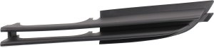 Front Bumper Grille for BMW 3-Series (2002-2005) Right (Passenger), Black Partial Grid, Sedan/Wagon, w/o Sport Package, Replacement. Models: 325i, 330i, 320i.