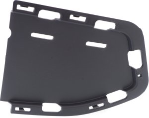 Front Bumper Grille for BMW 4-Series 2014-2020, Right (Passenger) Side, Outer, Textured Black, with M Sport Package, Replacement Models: 428i, 430i, 435i, 440i.