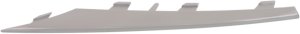 Front Bumper Molding for BMW X5 2011-2013, Silver, Left (Driver) Side, without M Package, with Premium or Sport Model, Replacement