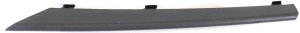 Front Bumper Filler for BMW 3-Series (2006-2012), Left (Driver) Side Bumper Grille Finisher, Textured, Lower Position, Sedan/Wagon E90/E91, Replacement