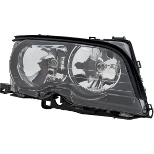 Headlight Assembly for BMW 3-Series 1999-2001, Halogen, Right (Passenger), Convertible/Coupe, Replacement Models: 323Ci, 325Ci, 328Ci, 330Ci.