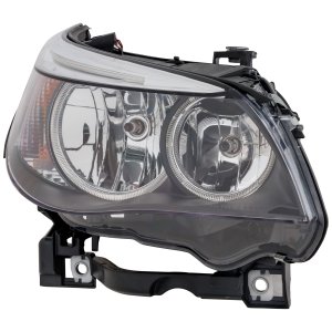 Headlight Assembly for BMW 5-Series 2004-2007 Sedan, Right (Passenger), Halogen, without Auto Adjust, Replacement