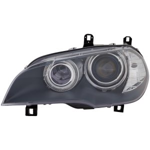 Headlight for BMW X5 2007-2013, Left (Driver) Side, Lens and Housing, HID/Xenon, Without HID Kit, Replacement