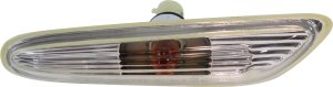 Front Side Marker Light Assembly for BMW 5-Series 2004-2010, Right (Passenger), Sedan/Wagon, Replacement - Fits Models: 520i, 525i, 530i, 535i, 540i, 545i, 550i.