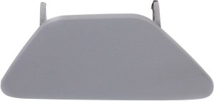 Primed (Ready to Paint) Headlight Washer Cover for BMW 5-Series 2011-2016 Sedan, Right (Passenger), with M Package, Replacement. Models: 520i, 523i, 528i, 535i, 540i, 545i, 550i.