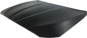 Steel Hood Panel for BMW 5-Series Sedan, Primed (Ready to Paint), Fits 2011-2016 Models, Replacement Fits: 528i, 535i, 550i.