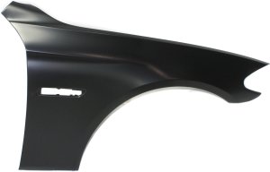 Front Fender for BMW 5-Series Sedan 2011-2016 Right (Passenger), Primed (Ready to Paint), Aluminum, Replacement Models: 528i, 535i, 550i