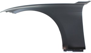 Front Fender for BMW 3-Series 2012-2019, Left (Driver), Primed (Ready to Paint), Steel, Sedan 2012-2018/Wagon 2014-2019, Replacement Models: 318i, 320i, 325i, 328i, 330i, 335i, 340i, 350i
