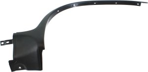 Front Wheel Opening Molding for BMW X5 2000-2006, Right (Passenger) Side, Textured Black, without Running Boards, for 3.0L/4.4L Engine, Replacement