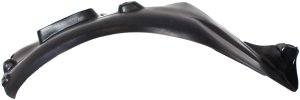 Front Fender Liner for BMW 3-Series (2007-2013), Left (Driver), Rear Section, 3.0L Engine, Convertible/Coupe, Replacement - fits 328i, 335i, M3.