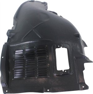 Front Fender Liner Right (Passenger) Section for BMW 7-Series 2009-2015, with M Package, Excluding Hybrid Model 2013-2015, Replacement